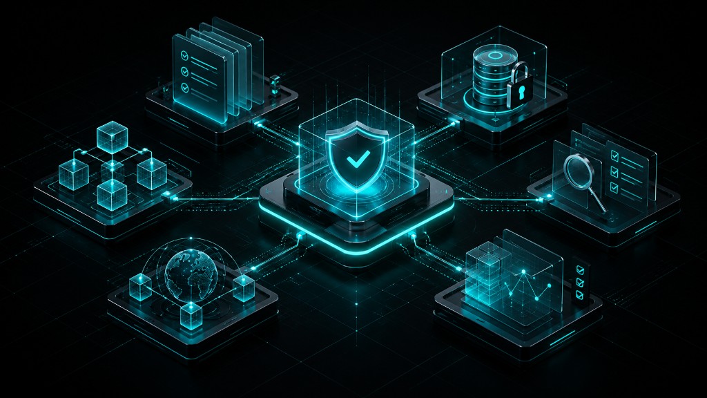 Assurance and compliance hub: governance, audit evidence, data protection and global framework alignment